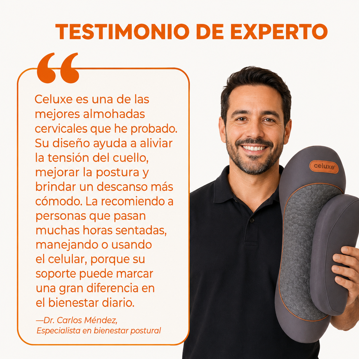 Almohada terapéutica Celuxe™
